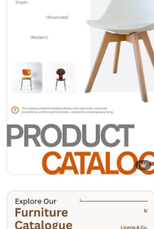 Wholesale catalog template preview